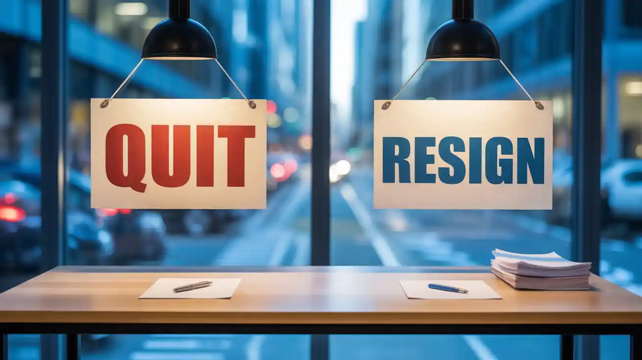 Quit vs Resign: Clear Up the Confusion Once and For All