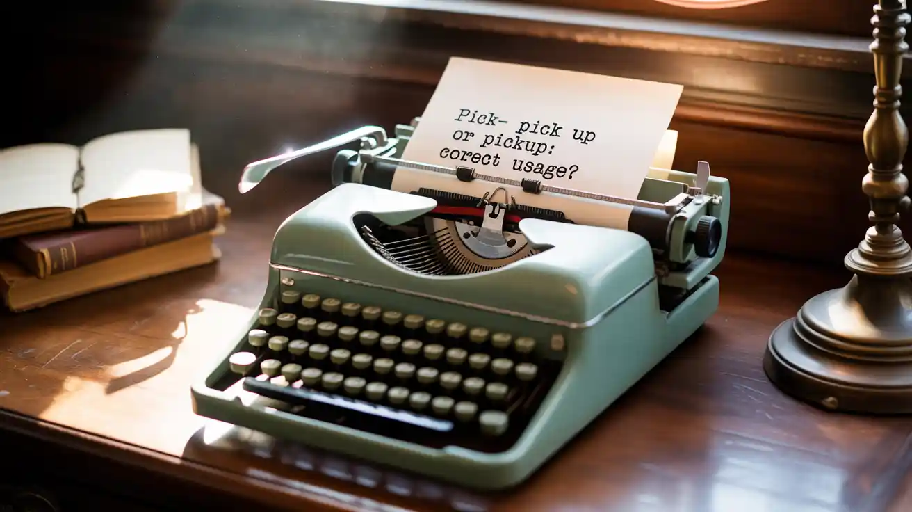 Pick-Up, Pick Up, or Pickup: What’s the Correct Usage?