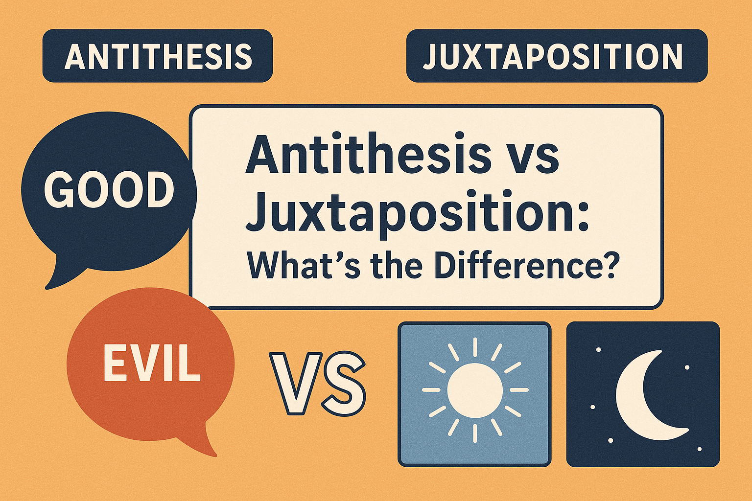 Antithesis vs Juxtaposition: What’s the Difference?