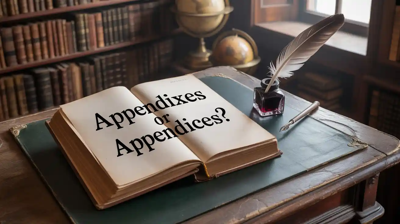Appendices or Appendixes? Clarifying Usage with Examples, Rules, and Context