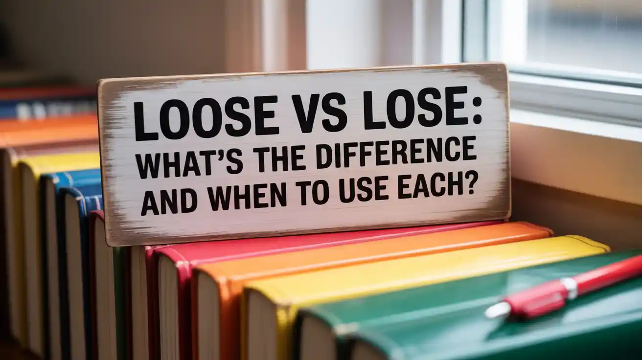 Loose vs Lose