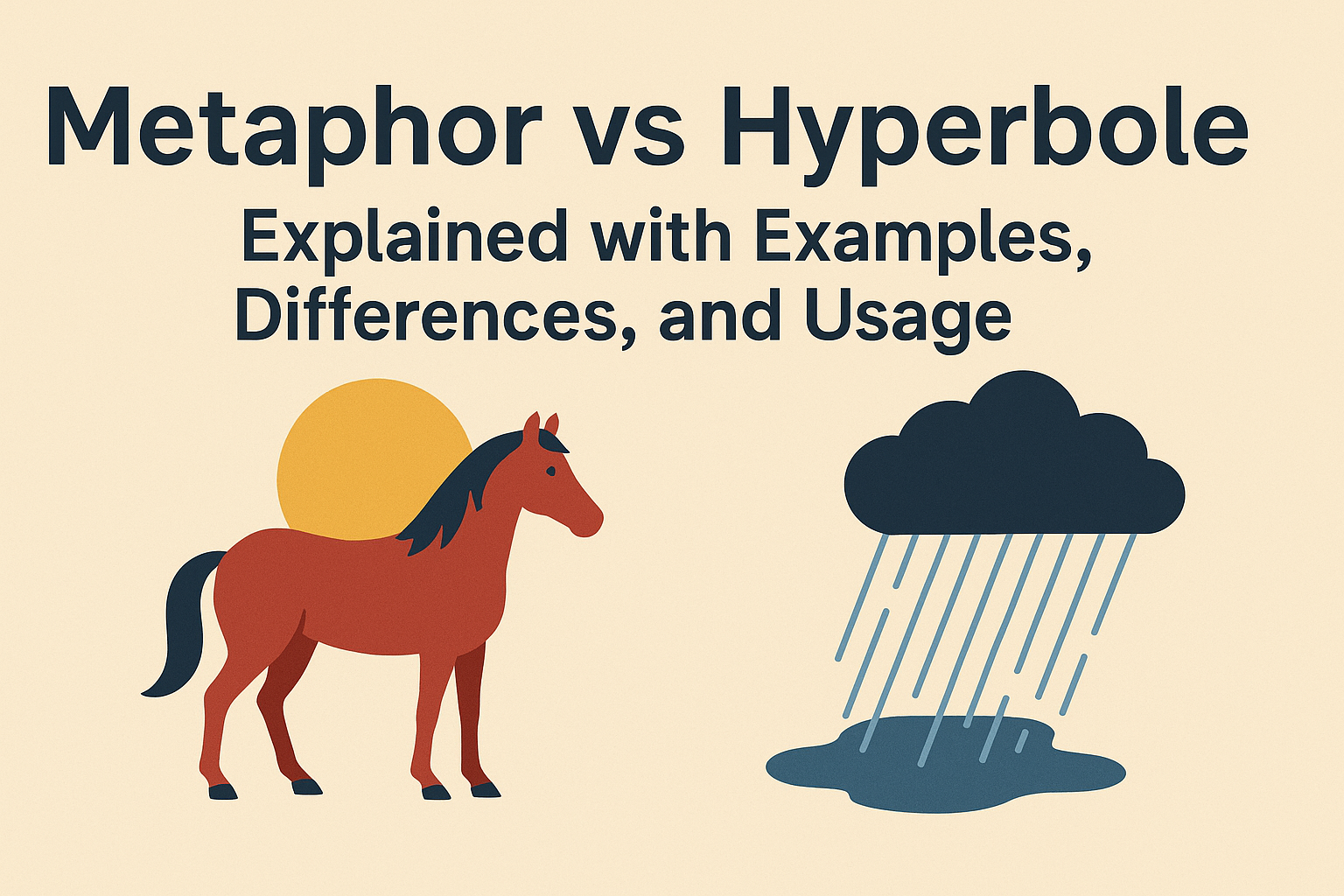 Metaphor vs Hyperbole: Explained with Examples, Differences, and Usage