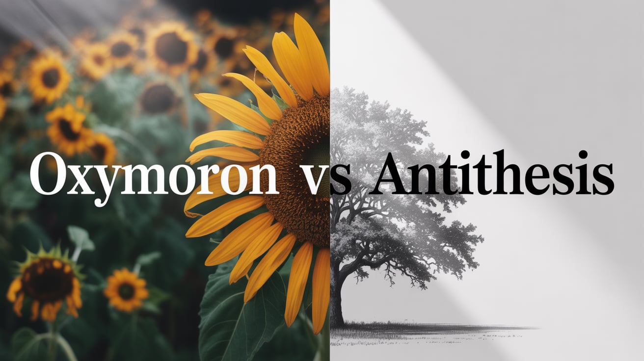 Oxymoron vs Antithesis: What’s the Real Difference?
