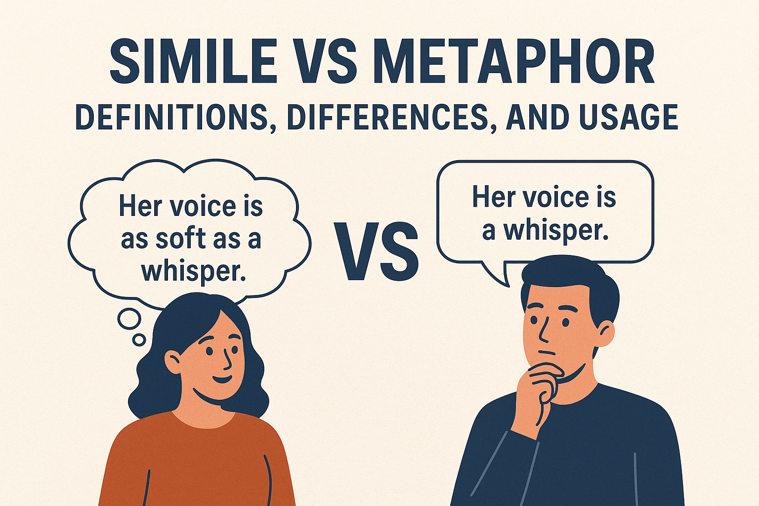 Simile vs Metaphor