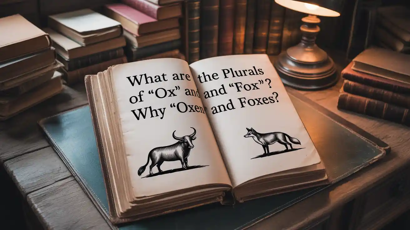 What Are the Plurals of ‘Ox’ and ‘Fox’? Why ‘Oxen’ and ‘Foxes’?