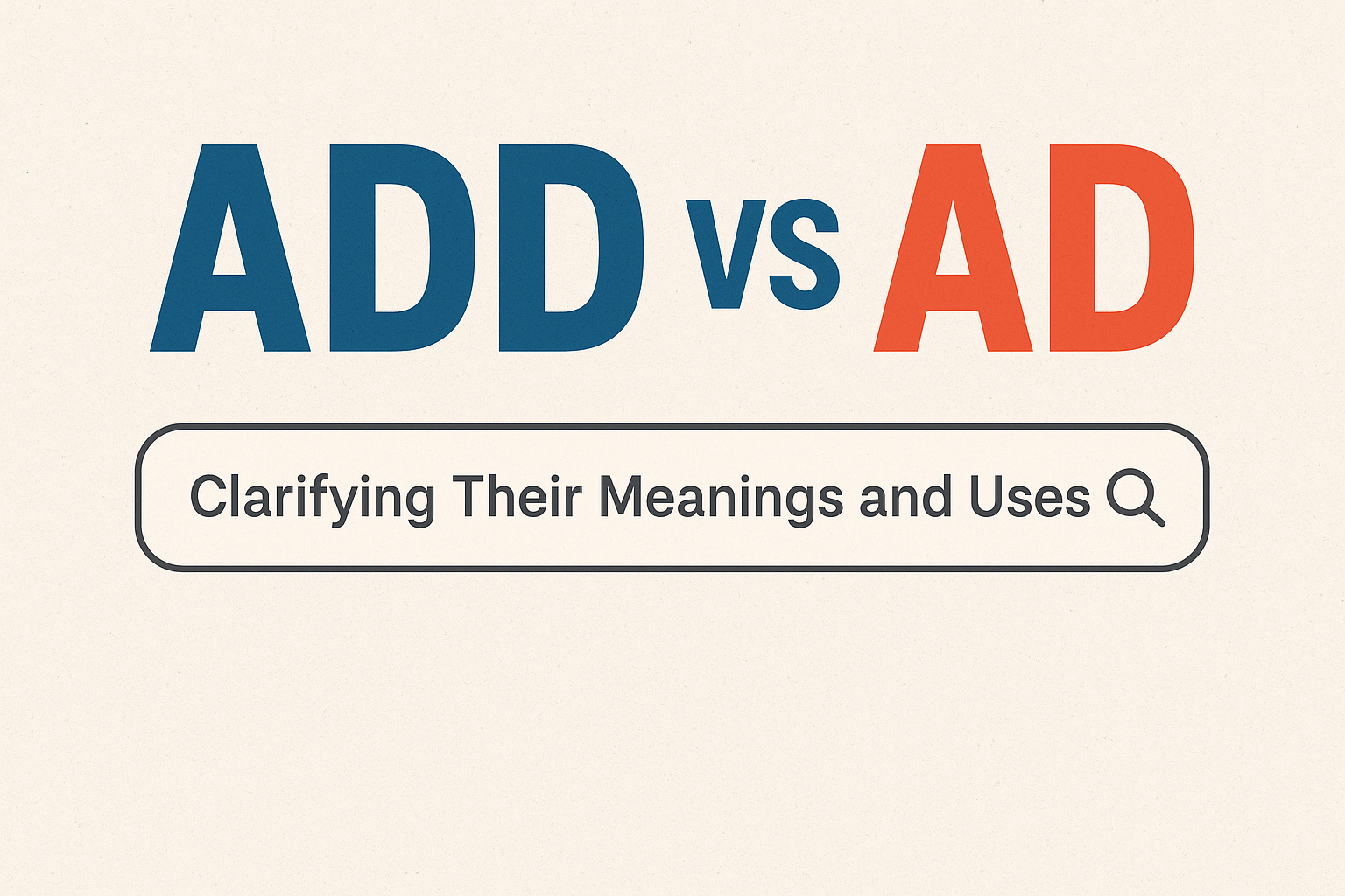 Add vs Ad: Clarifying Their Meanings and Uses