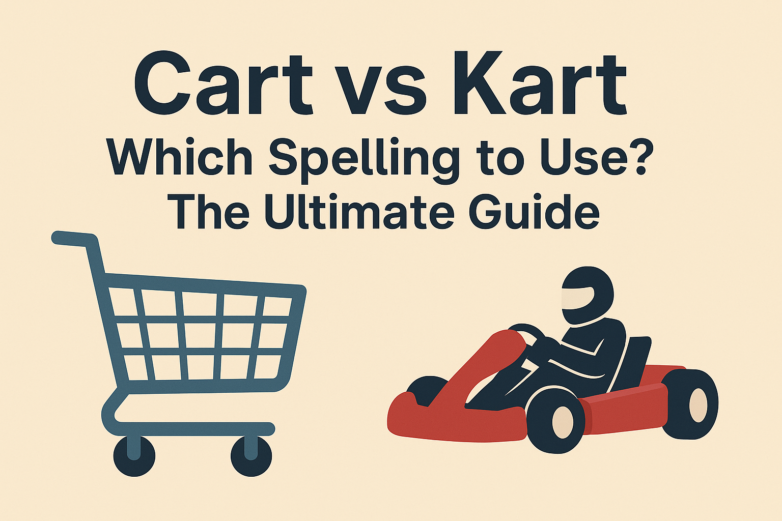Cart vs Kart: Which Spelling to Use? The Ultimate Guide
